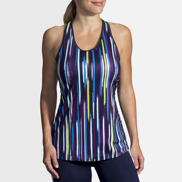 Brooks Pick-Up Womens Running Tank Top - Multicolor - Philippines (320514HRE)